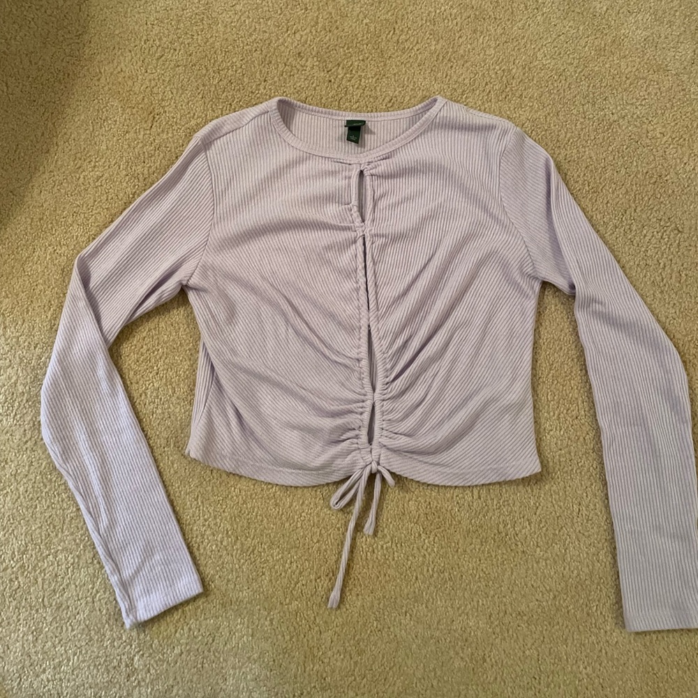 Wild Fable Lavender Crop Top